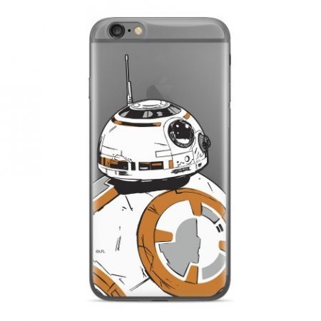 Apple iPhone 7 / iPhone 8 / iPhone SE 2020 / iPhone SE 2022 Star Wars silicone BB-8 009 hátlap tok (Átlátszó)