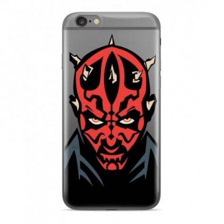 Apple iPhone 7 / iPhone 8 / iPhone SE 2020 / iPhone SE 2022 Star Wars silicone D. Maul 004 hátlap tok (Átlátszó)