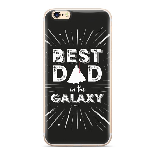 Apple iPhone 7 / iPhone 8 / iPhone SE 2020 / iPhone SE 2022 Star Wars silicone Vader 005 hátlap tok (Fekete)