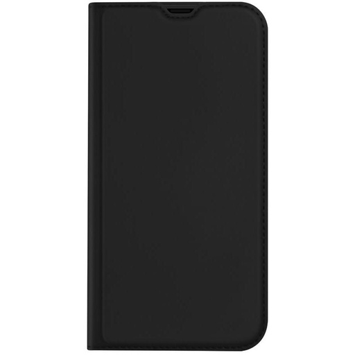 Apple iPhone 13 DUX DUCIS skin bőr notesz tok (Fekete)