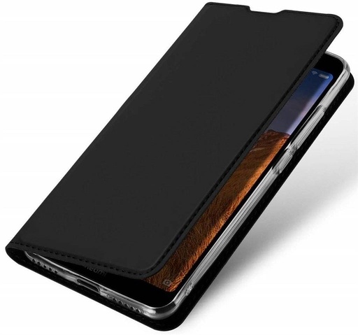 Apple iPhone 12/12 Pro DUX DUCIS skin bőr notesz tok (Fekete)