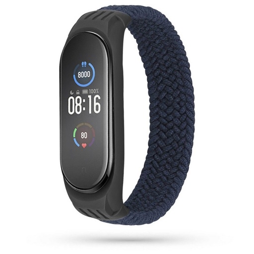 Xiaomi Mi Band 5/6/6NFC Tech Protect Loop textil szíj, szürke