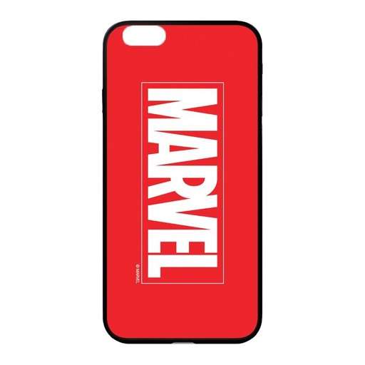 Apple iPhone X/ XS Marvel Marvel 005 üveg hátlap tok, (Piros) - MPCMV2205