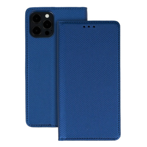 Apple iPhone 14 smart book mágneses notesz tok (Kék)
