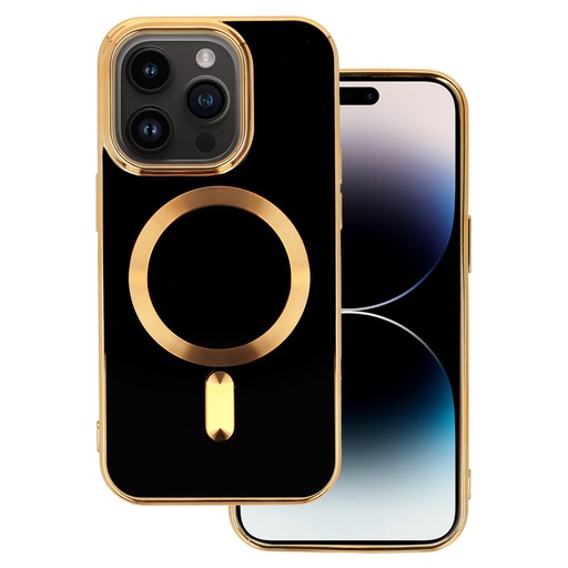 Apple iPhone 13 Pro Beauty magsafe hátlap tok (Fekete)