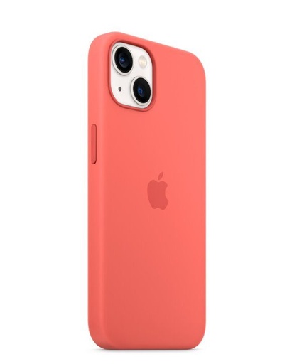 Apple iPhone 13 Silicone Magsafe gyári hátlap tok (Rózsaszín)