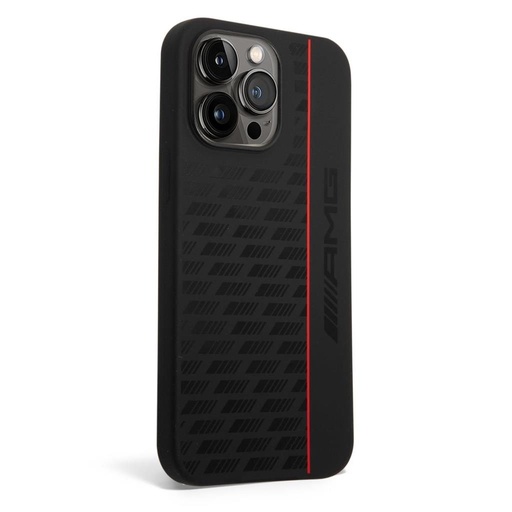 Apple iPhone 14 Pro Max AMG szilikon hátlap tok (Fekete)