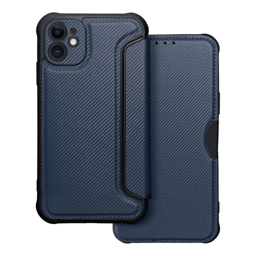 Apple iPhone 11 Razor mágneses ütésálló notesz tok (Kék)