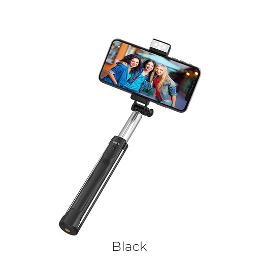 Hoco K10A vezeték nélküli tripod selife bot, Fekete