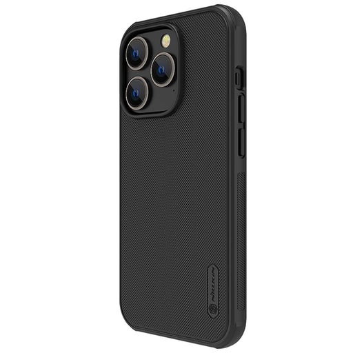 Apple iPhone 14 Pro Max Nillkin Super Frosted Shield Pro hátlap tok (Fekete)