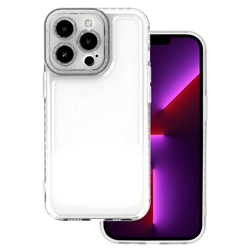 Apple iPhone 12 Pro Crystal diamond hátlap tok (Átlátszó)