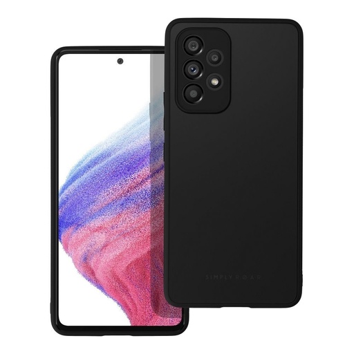 Samsung Galaxy A53 5G Roar matt üveg hátlap tok (Fekete)
