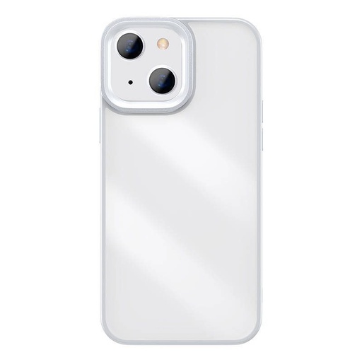 Apple iPhone 13 (6.1) Baseus crystal transparent hátlap tok, szürke