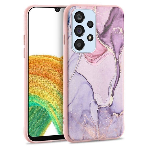 Samsung Galaxy A33 5G Tech Protect Marble hátlap tok (multicolor)