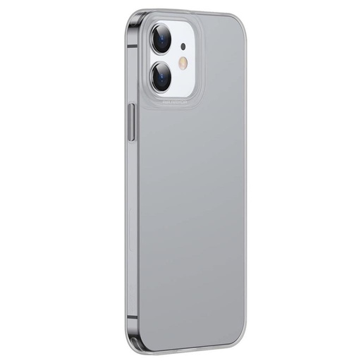 Apple iPhone 13 (6.1) Baseus simple hátlap tok, szürke