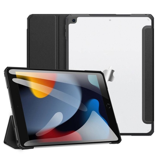 Apple Ipad 7/8/9 10.2" Dux ducis copa tok (Fekete)
