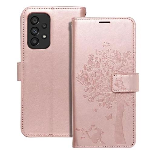 Samsung Galaxy A53 5G Forcell MEZZO nyitható tok (Rosegold)