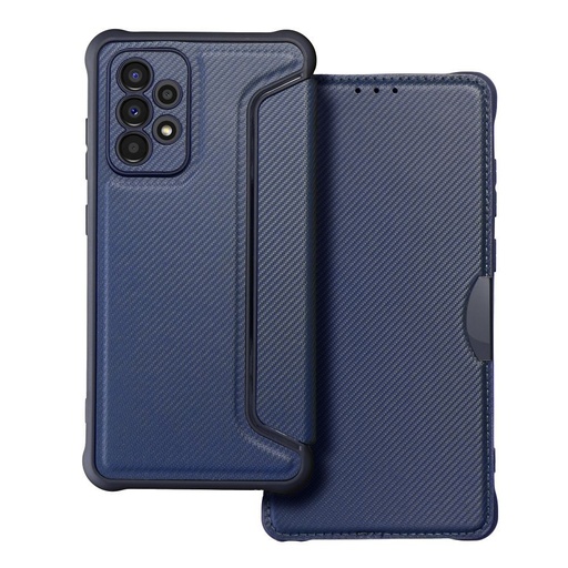 Samsung Galaxy A53 5G Razor mágneses ütésálló notesz tok (Kék)