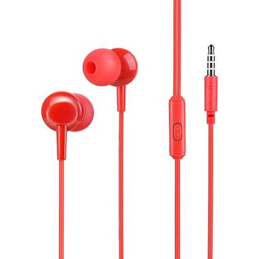 Hoco M14 headset (jack 3,5mm) mikrofonos, piros