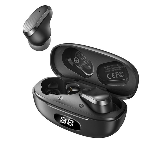 XO X19 Ark kijelzős vezeték nélküli Bluetooth headset (Fekete)