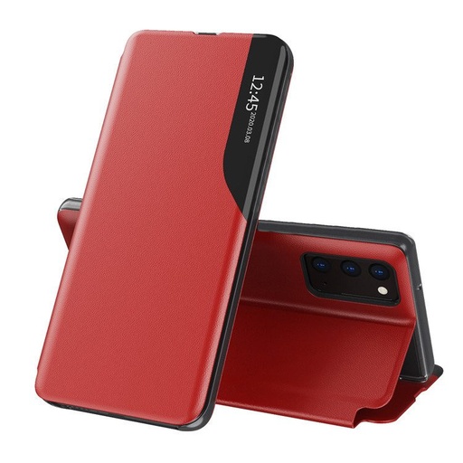 Samsung Galaxy A14 4G / Galaxy A14 5G Smart view TPU notesz tok (Piros)