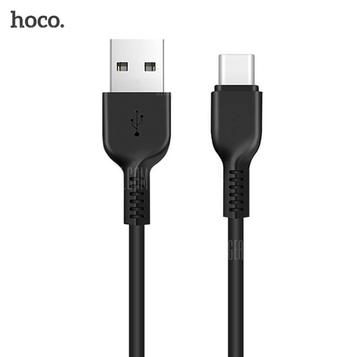 Hoco X20 microUSB kábel, 2A, 3m, fekete