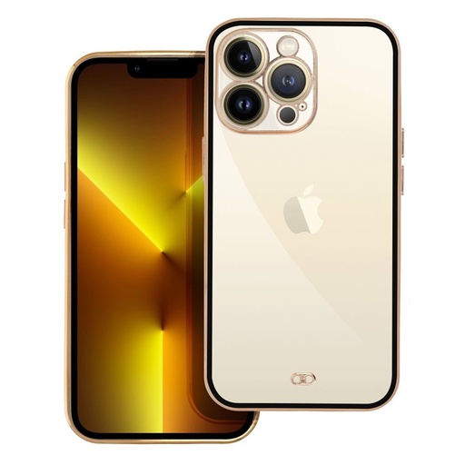 Apple iPhone 13 Pro LUX hátlap tok (Fekete)