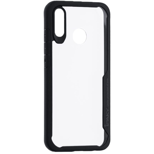 Huawei P20 Lite ipaky survival ütésálló hátlap tok, (Fekete)