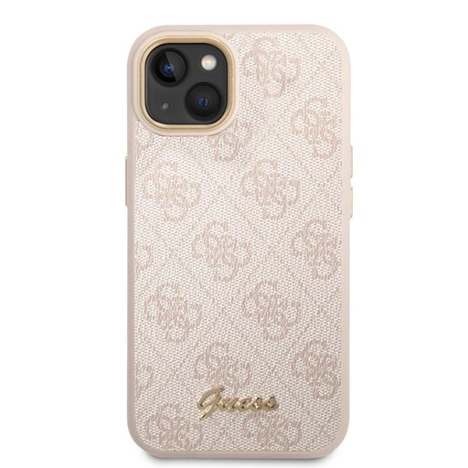 Apple iPhone 14 Guess 4G Metal Camera Outline tok (Rózsaszín) - GUHCP14SHG4SHP