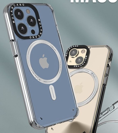 Apple iPhone 14 Plus MOLAN CANO HN8 strapabíró hátlap tok (Átlátszó)