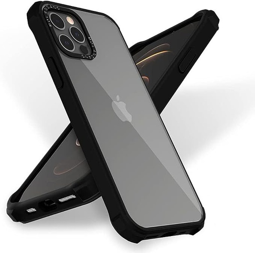 Apple iPhone 13 MOLAN CANO HN7 strapabíró hátlap tok (Fekete)