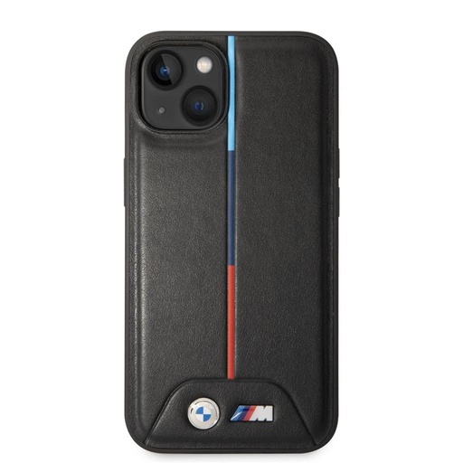 Apple iPhone 14 Plus BMW M tok – Tricolor Stripe (Fekete) - BMHCP14M22PVTK