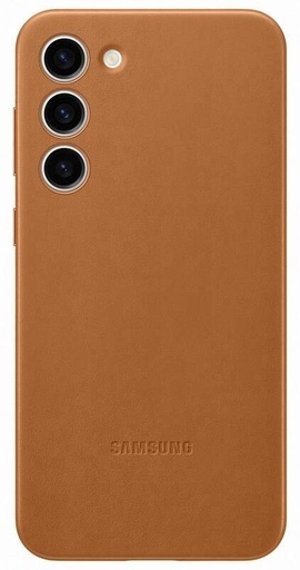 Samsung Galaxy S23+ Leather tok (Barna)