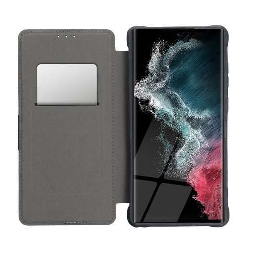 Samsung Galaxy A14 4G / Galaxy A14 5G Razor mágneses ütésálló notesz tok (Fekete)