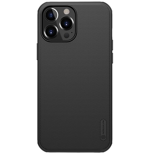 Apple iPhone 13 Pro Nillkin Super Frosted Shield Pro hátlap tok (Fekete)