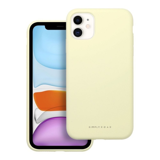 Apple iPhone 11 Roar Cloud Skin hátlap tok (világos sárga)
