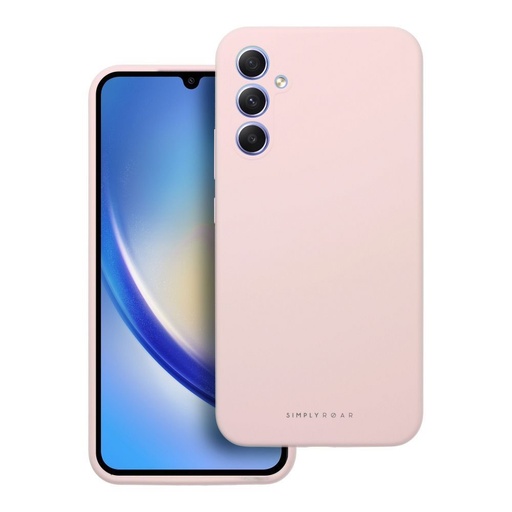 Samsung Galaxy A34 5G Roar Cloud Skin hátlap tok (Világos Rózsaszín)