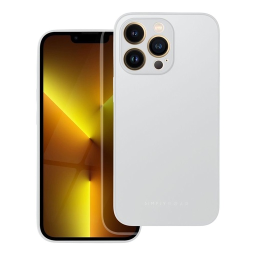 Apple iPhone 13 Pro Roar matt üveg hátlap tok (Szürke)