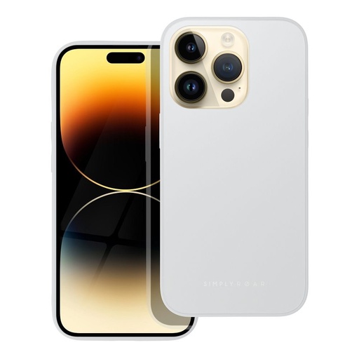 Apple iPhone 14 Pro Roar matt üveg hátlap tok (Szürke)