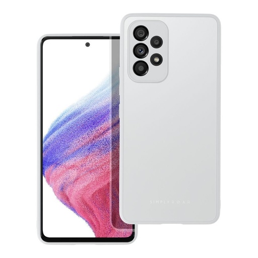 Samsung Galaxy A53 5G Roar matt üveg hátlap tok (Szürke)