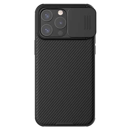 Apple iPhone 15 Pro Max Nillkin Camshield Pro hátlap tok (Fekete)