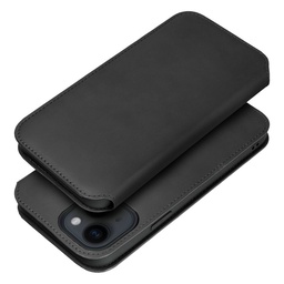 Apple iPhone 15 Dual pocket notesz tok (Fekete)