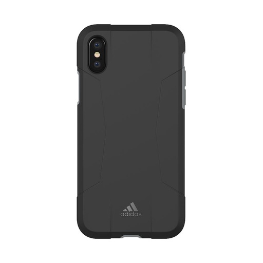 Apple iPhone X/ XS Adidas solo prémium hátlap tok, (Fekete)