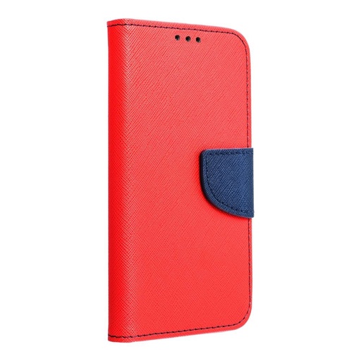 Apple iPhone 15 Plus Fancy book notesz tok (kék-piros)