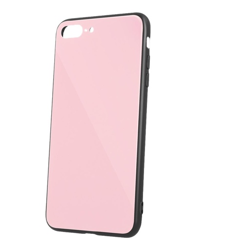 Apple iPhone XR üveg hátlap tok (Pink)
