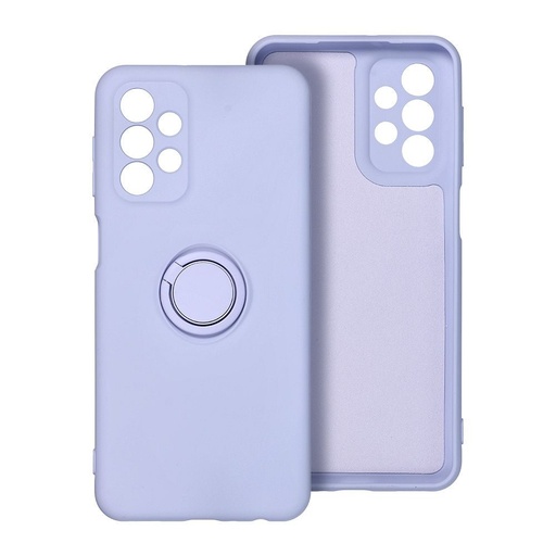 Samsung Galaxy A25 5G silicone ring hátlap tok (Lila)
