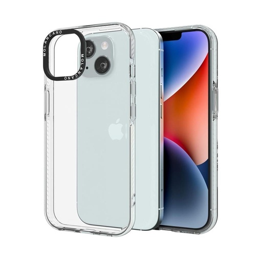 Apple iPhone 15 Pro Max MOLAN CANO rainbow TPU hátlap tok (Átlátszó)