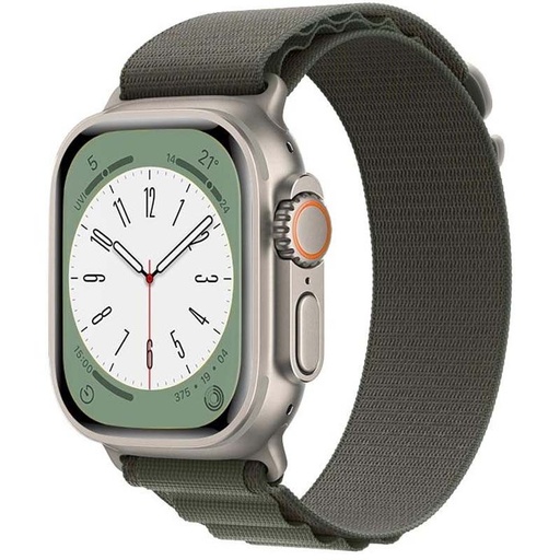 Apple Watch 42mm / Watch 44mm / Watch 45mm / Watch 49mm HOCO WA13 szíj zöld