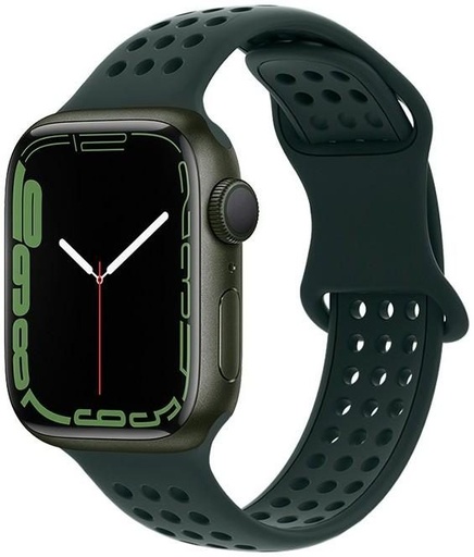 Apple Watch 42mm / Watch 44mm / Watch 45mm / Watch 49mm HOCO WA08 okosóra szíj zöld