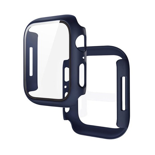 Apple Watch 7 41mm / Watch 8 41mm Hoco WS3 Shadow tok beépített üvegfóliával (Kék)